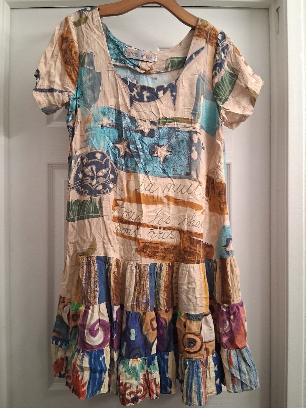 Vintage Jams World Dress Tunic Large